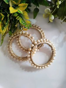 Pearl Bangles. 4