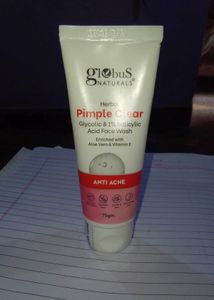 Globus Naturals Pimple Clear Face Wash