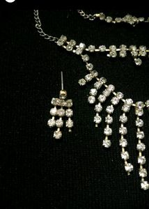White Stone Necklace