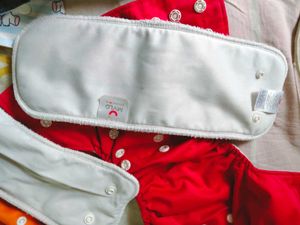 8 Reusable Cloth Diaper Bundle