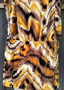 CATO Professional TIGER Print Short Sleeve Dress