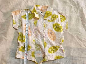 Stylish Cotton Knot Shirt