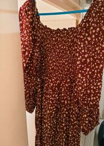 Floral Print Mini Dress