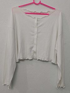 White Cardigan