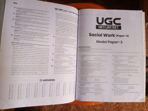 NTA UGC /NET/JRF/SET -SOCIAL WORK