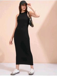 With tag Black Bodycon Midi Dress