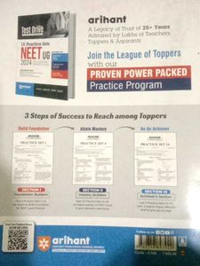 NEET UG Test Drive Book All The 15 Practice Sets