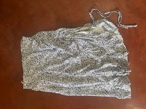 Floral Print Mini Skirt