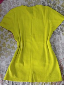 Zara Neon Yellow Top