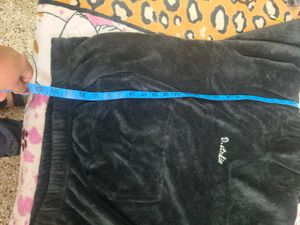 Velvet Black Loungewear Set in XXL size