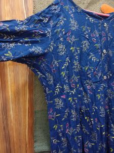 LONG BLUE KURTI