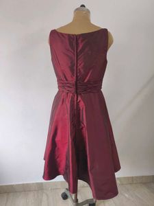 Maroon Cocktail Dress