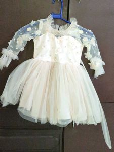 Party Wear Frock For 3-4 Years Old