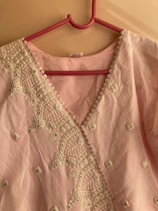 Pink Anarkali XL Size