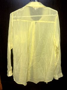 Yellow Button-Down Shirt