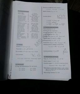 Printed And Handwritten Notes For Neet Preparation