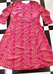 Sale 🛍️🛒 Beautiful Printed Round Neck Kurti