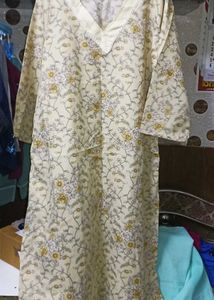 Floral Print Kurta Set