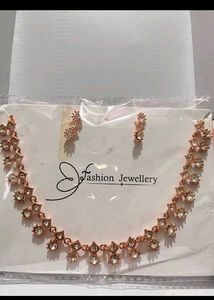 Elegant Rose Gold Jewelry Set