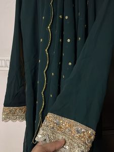Emerald Green Embroidered Salwar Kameez
