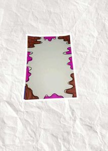 🎨 Color Splash Border Sheets