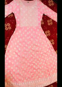 Anarkali Kurti With Palazzo And Dupatta Set | LIMITED OFFER