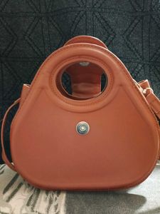 Unique Handle Crossbody Bag