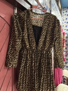 Leopard Print Dress
