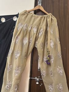 Elegant Maroon Embroidered Kurta Set