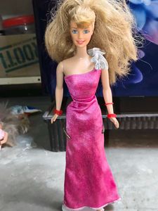 Barbie Doll in Pink Gown