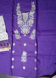 Cotton Neck Work Suit Sale