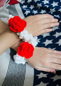 Crochet Flower Gajra