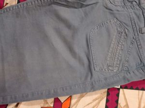 Casual Blue Denim Pants