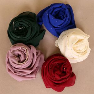 stone Work Hijab For Wedding