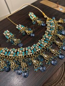Blue Stone Jewelry Set