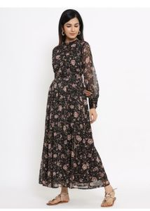 Floral Print Dress/Gown
