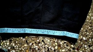 Wide Leg Black Trousers