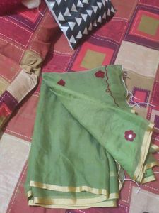 Green Saree