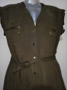 🎄Buy 1, Get 1 Free🎁M/L Olive Green Dress