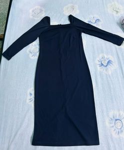 Navy Blue Body on Dress