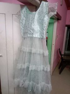 Beautiful Blue Dress For Different look