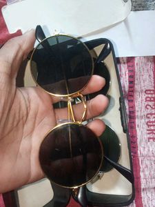 Vintage Clip-On Sunglasses