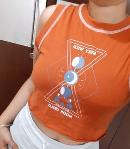 Roadster Crop Tshirt