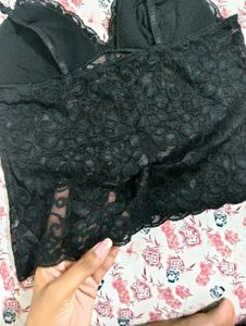 black corset