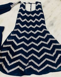 Blue Ethnic Skirt