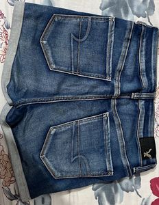 denim shorts