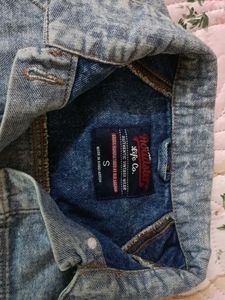 Brand new Denim Patchwork Jacket