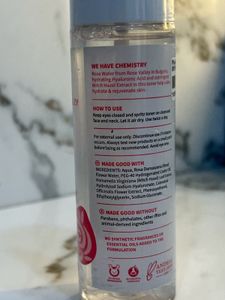 Plum Rose Water Toner
