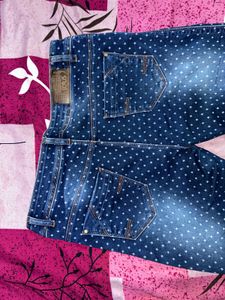 Printed Shaded Jean
