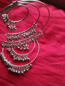Silver Chaandbaali